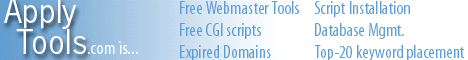 Free Webmaster Resources and tools here!